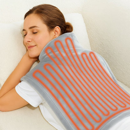 Volledige Rug- en Schouderwarmtekussen – Comfort Dat Je Omsluit!