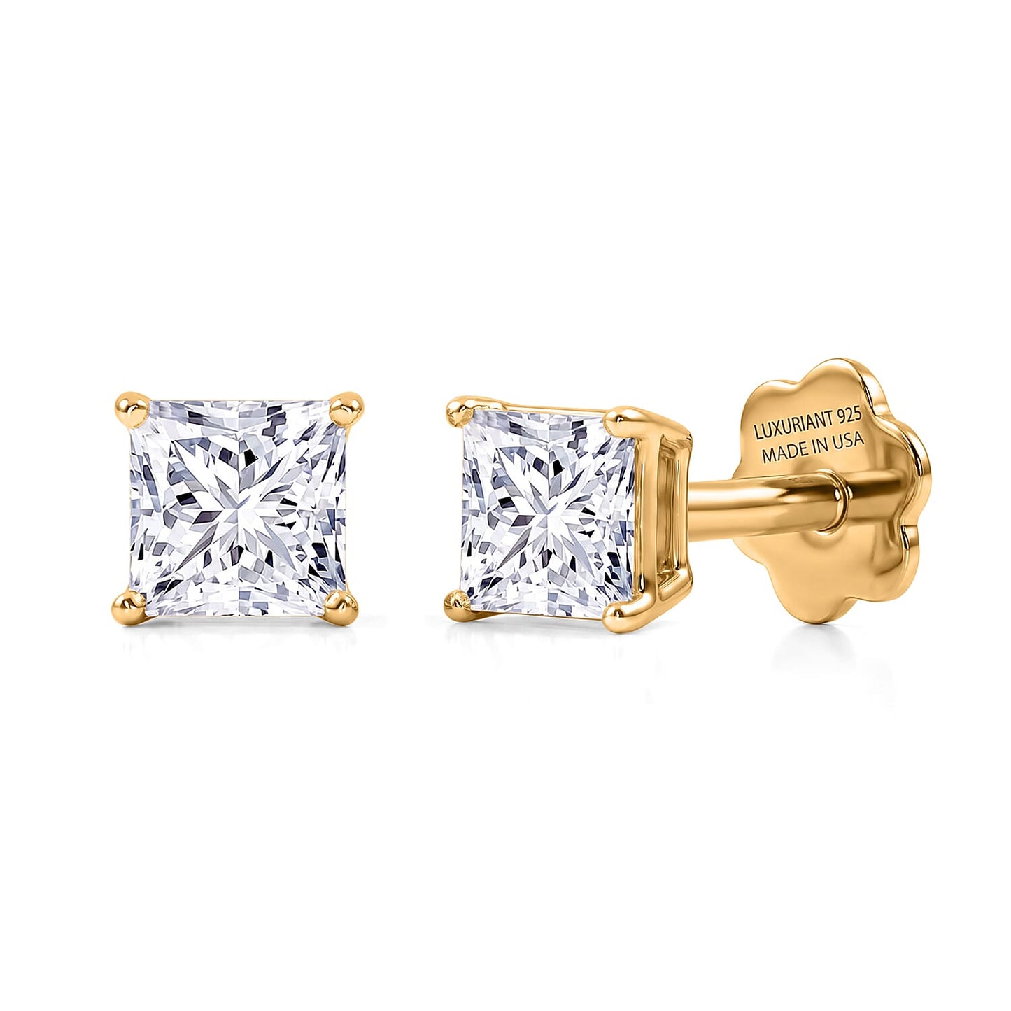 VermeilSpark | Lab-grown diamant oorknop