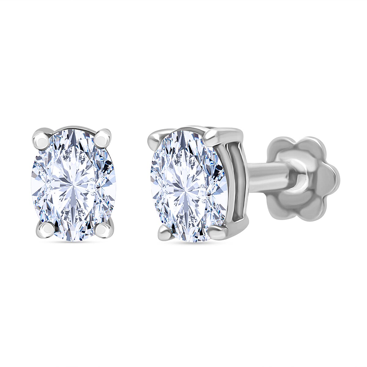 VermeilSpark | Lab-grown diamant oorknop