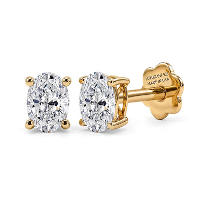 VermeilSpark | Lab-grown diamant oorknop