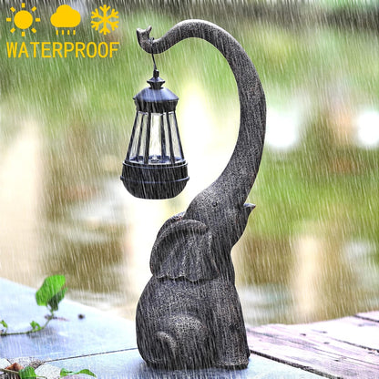 Betoverende Olifant Zonne-lamp