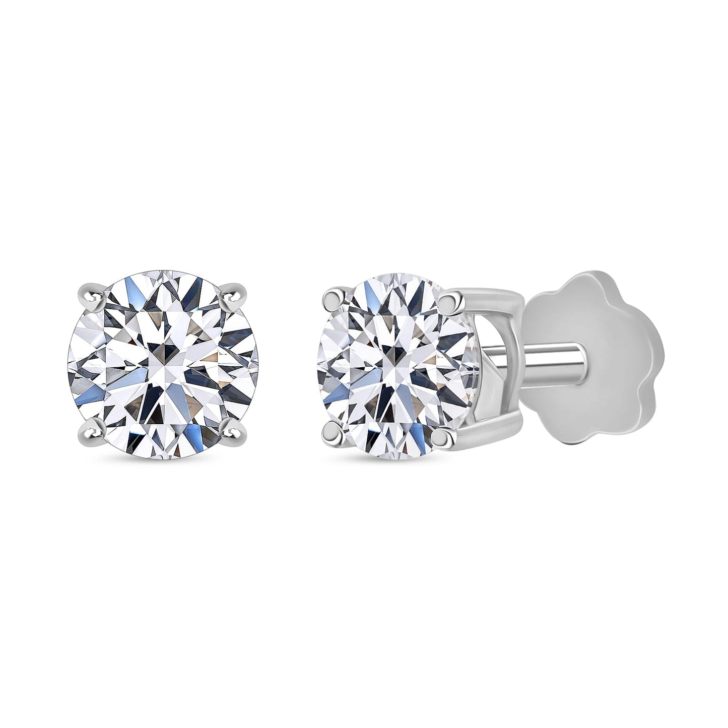 VermeilSpark | Lab-grown diamant oorknop