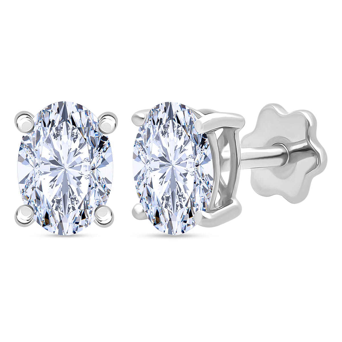 VermeilSpark | Lab-grown diamant oorknop