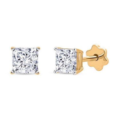 VermeilSpark | Lab-grown diamant oorknop
