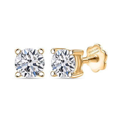 VermeilSpark | Lab-grown diamant oorknop