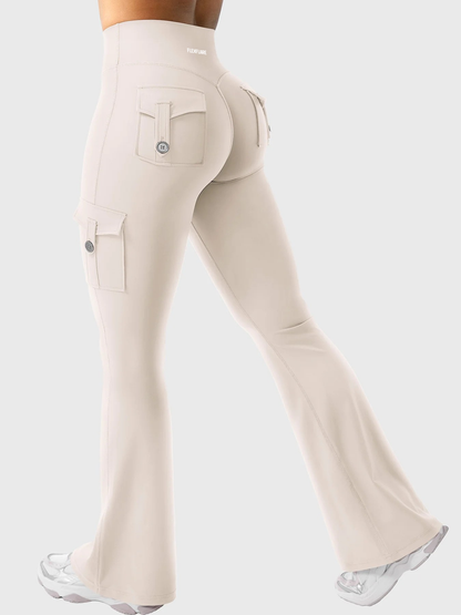 FlexFlare | Cargo Legging - Lichtkhaki