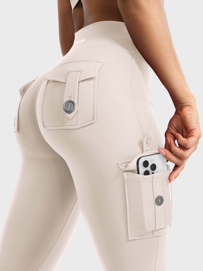 FlexFlare | Cargo Legging - Lichtkhaki