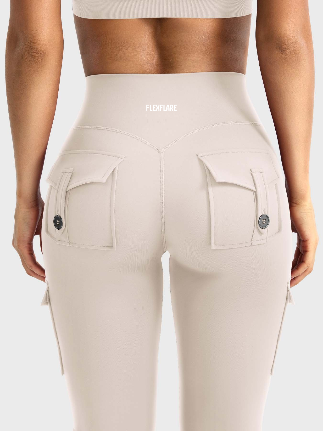 FlexFlare | Cargo Legging - Lichtkhaki