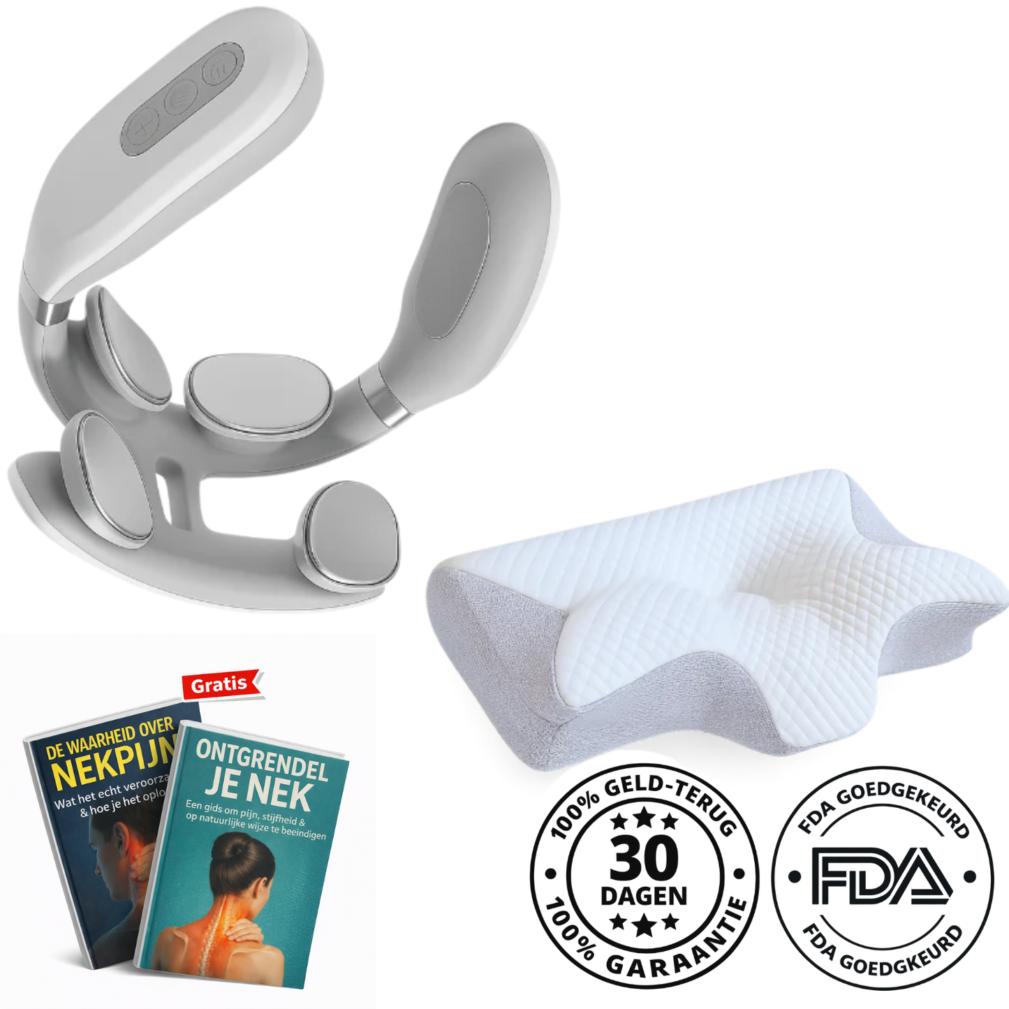 VitaNeck | EMS Nekmassager met Warmte