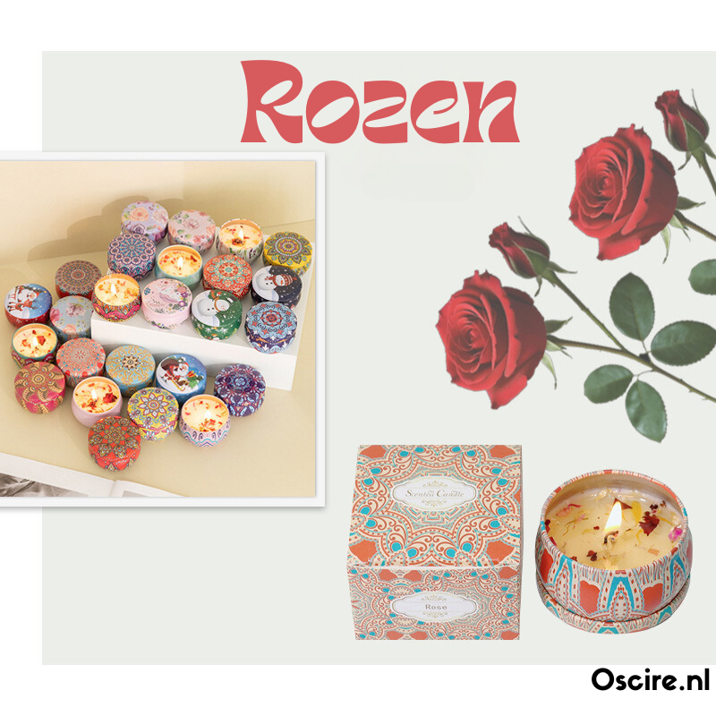 Geurkaars Cadeaubox | 4 Stuks