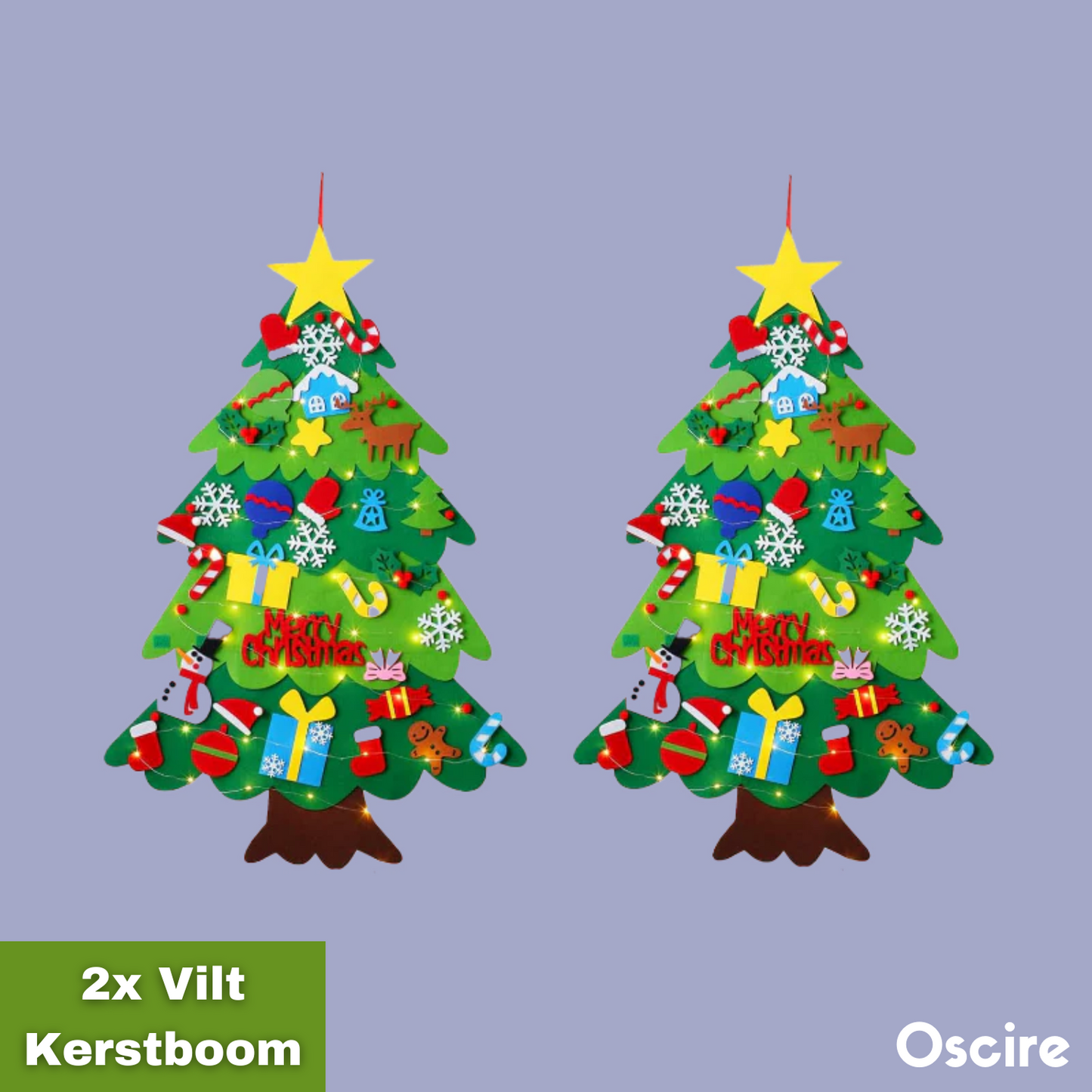 Vilt Kerstboom | Veilig Versieren!