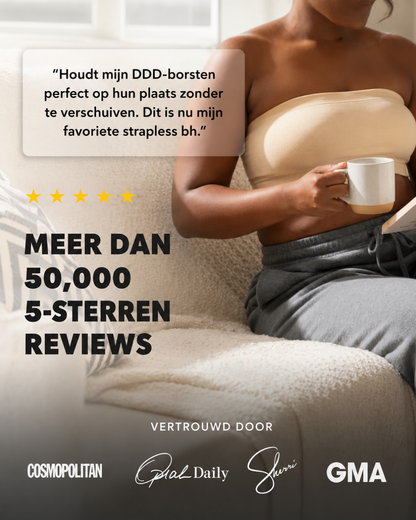 VersaBra | Beugelvrije anti-slip bandeau