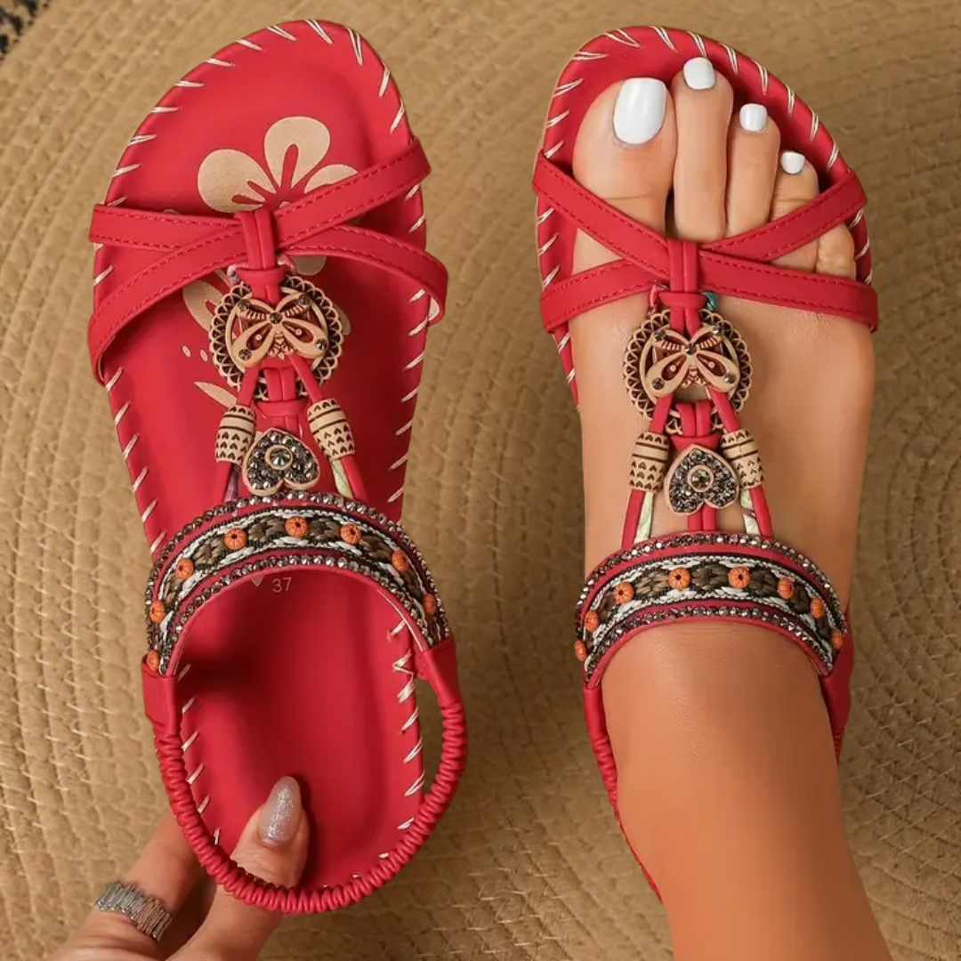 Nada – Orthopedische sandalen in Ibiza-stijl voor comfort en elegantie