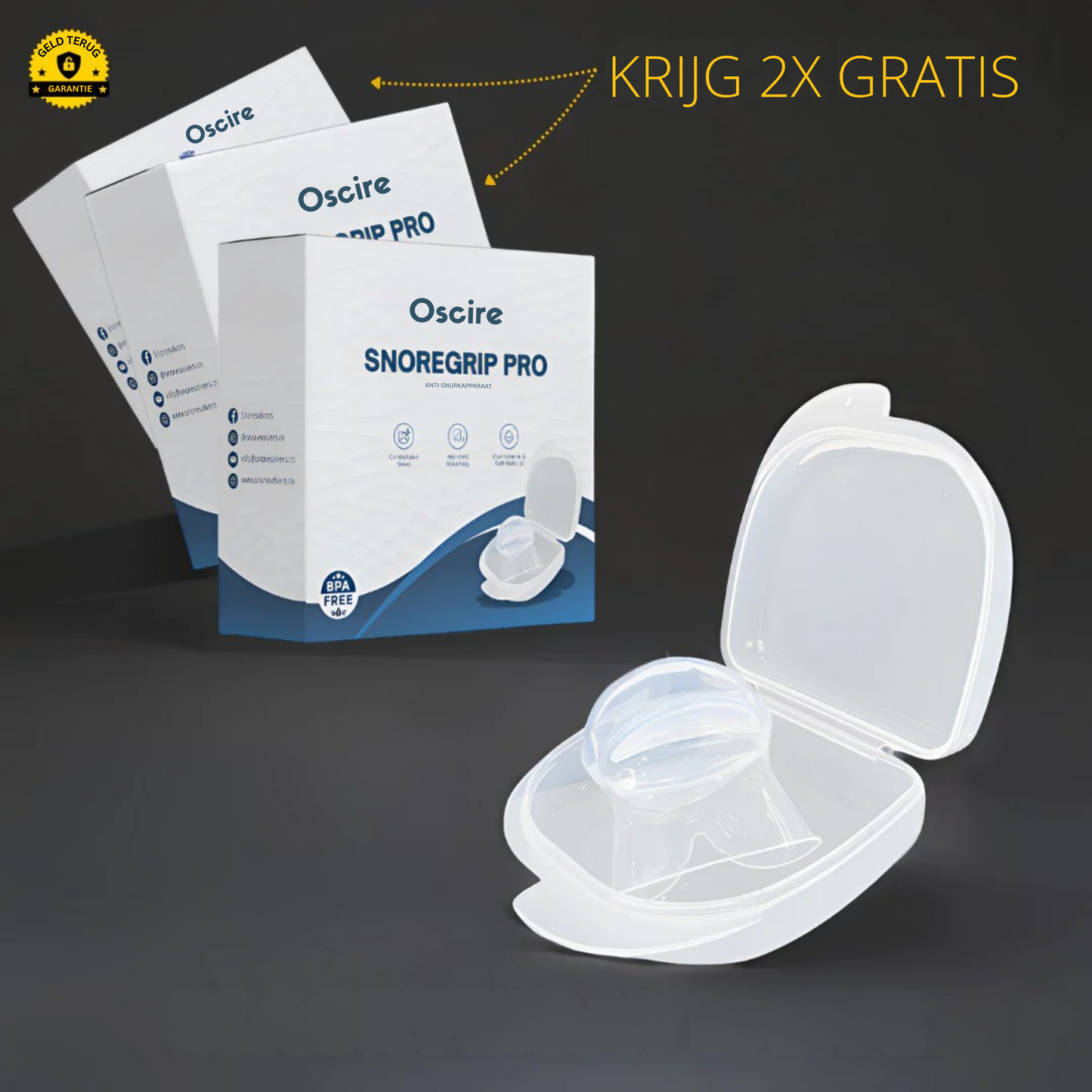 SnoreGrip Pro – Direct Snurkverlichting