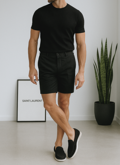 Stretch Chino Shorts - zomer in zijn meest verfijnde vorm