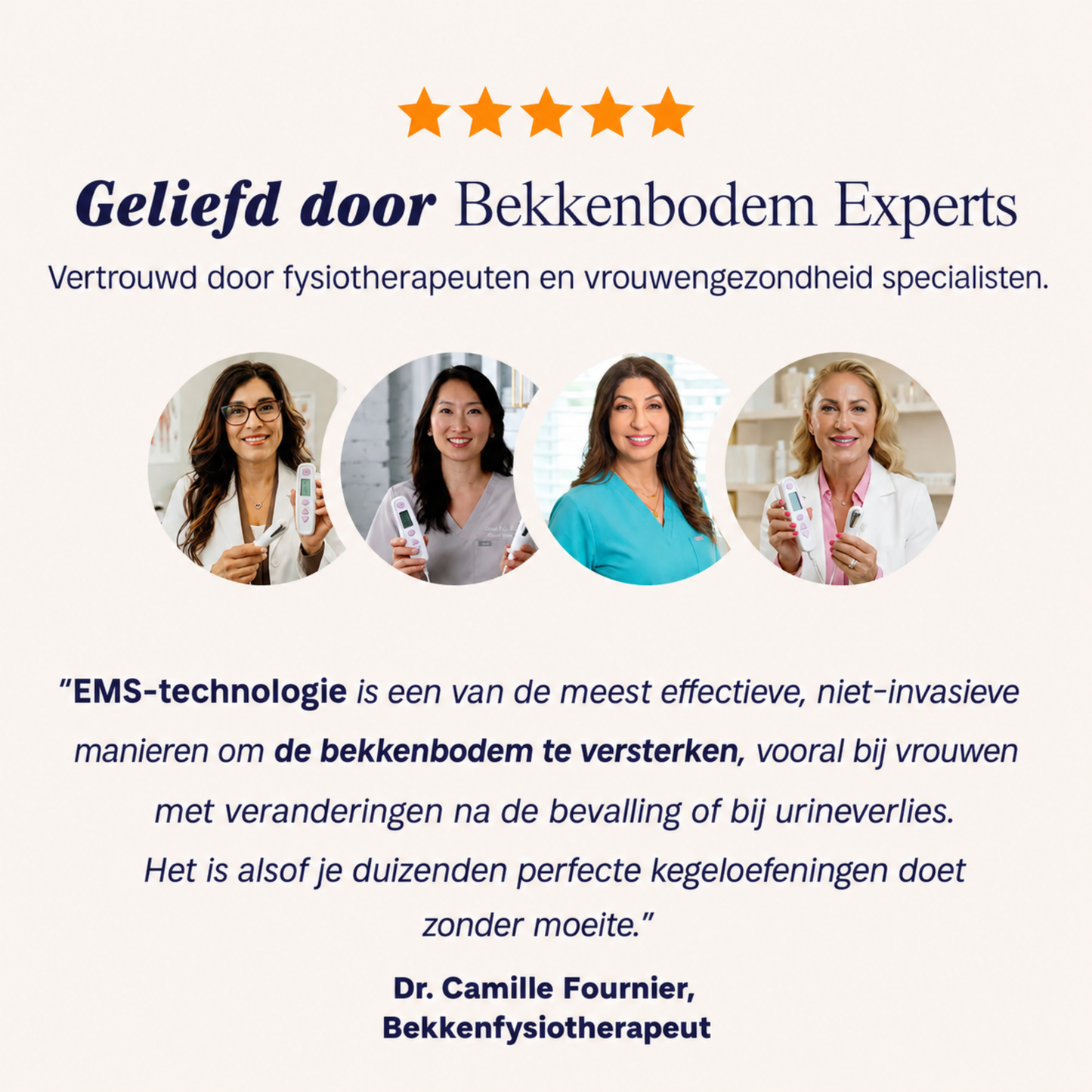 GlowEase | Klinisch EMS bekkenbodem-systeem