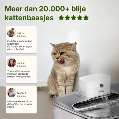 DrinkTijger Pro | Draadloze sensor-drinkfontein