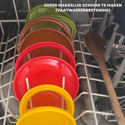 VersDekkers (4-pack) | Houd je Eten Langer Vers
