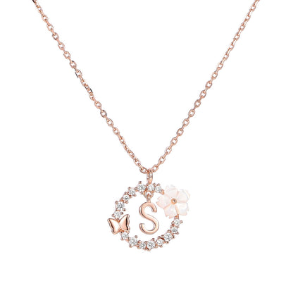 CharmGem | Sierlijke ketting met initiaal