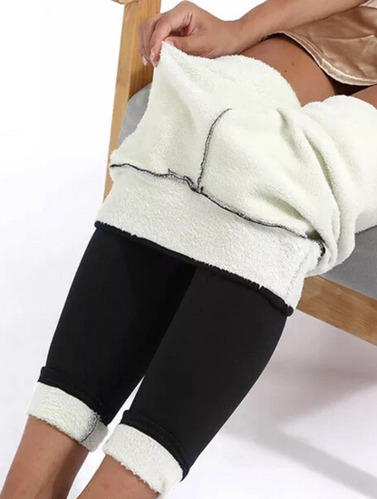 CozySculpt | Sherpa-gevoerde shaping legging