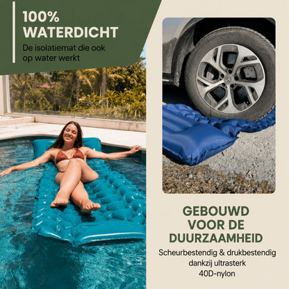 MatRest | Comfortabele nachtrust dankzij zelfopblazend en isolerend ontwerp