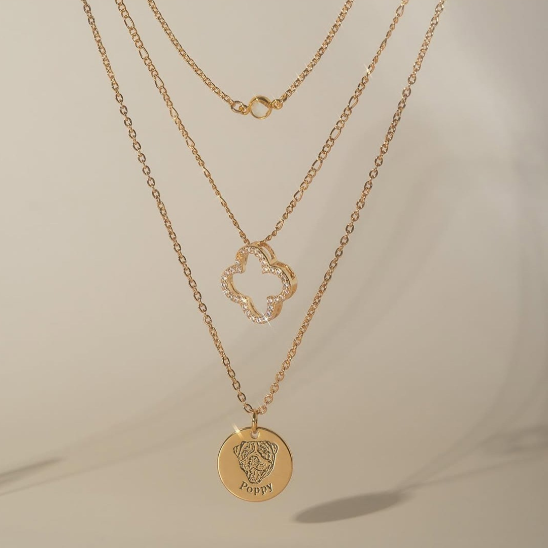 Altijd Dichtbij – Gepersonaliseerde Ketting met Jouw Huisdier