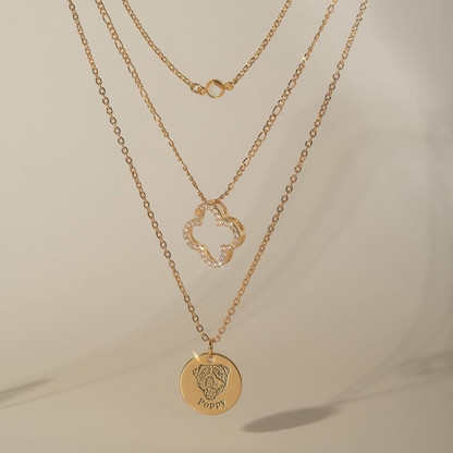 Altijd Dichtbij – Gepersonaliseerde Ketting met Jouw Huisdier