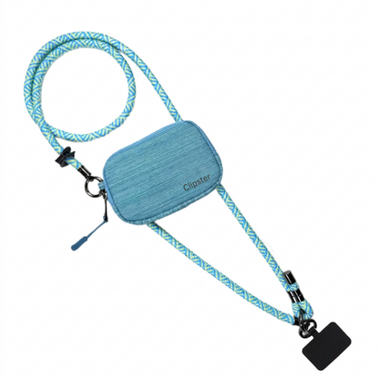 Active crossbodytas met RFID-vak en enkele schouderband