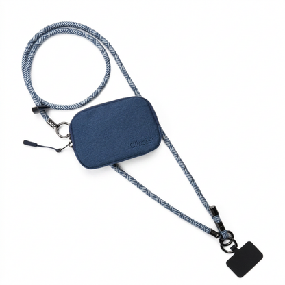 Active crossbodytas met RFID-vak en enkele schouderband