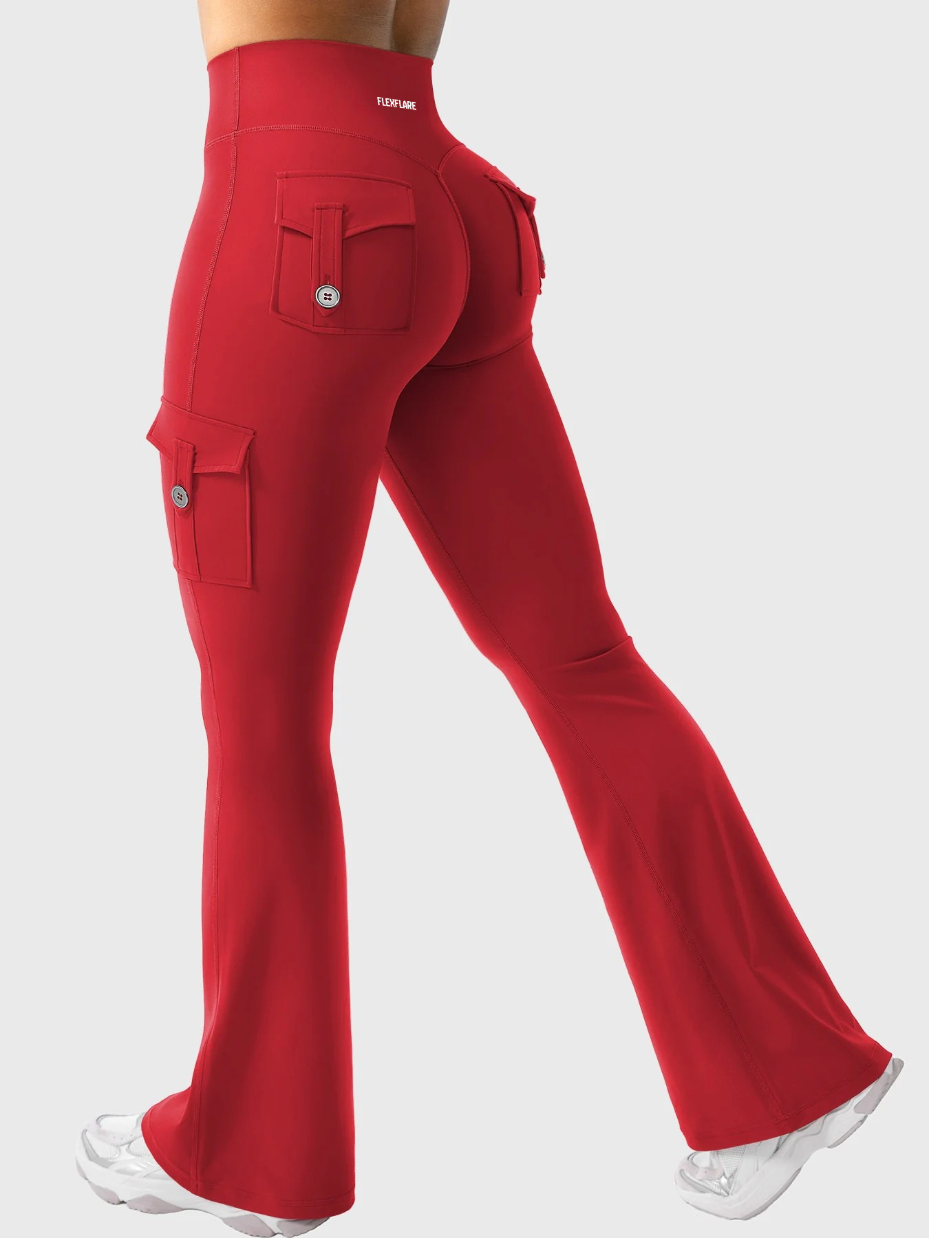 FlexFlare | Cargo Legging - Rood