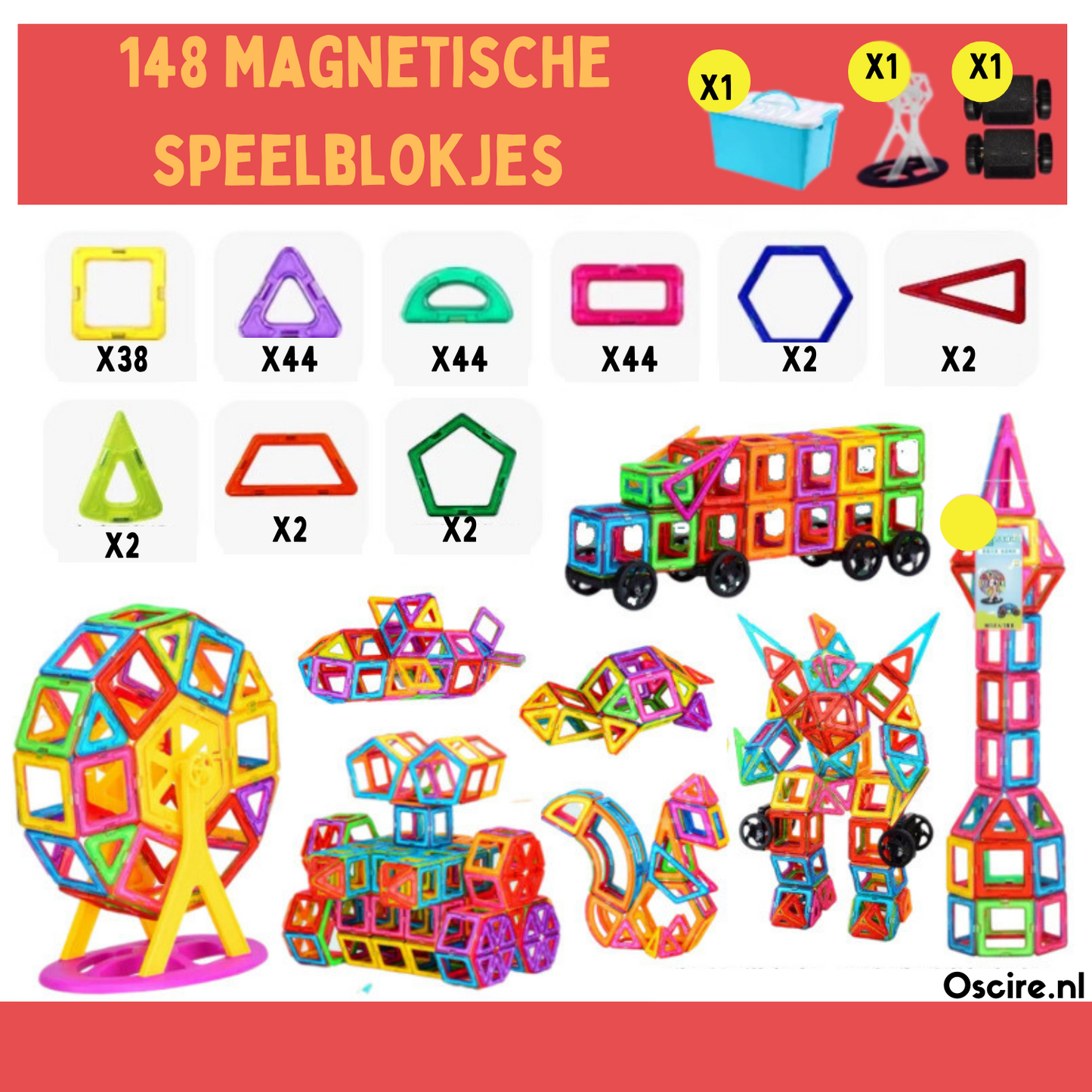 MagnetiBuild Blokken