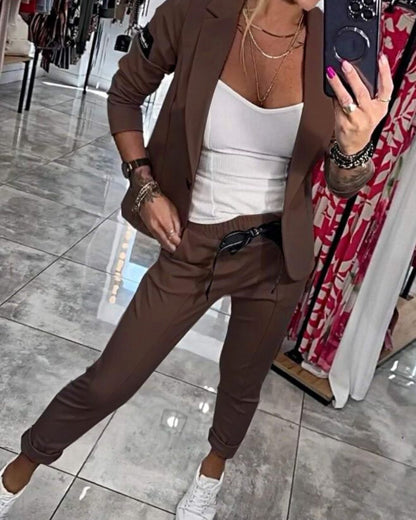 Malou Set | Top, Blazer & Broek