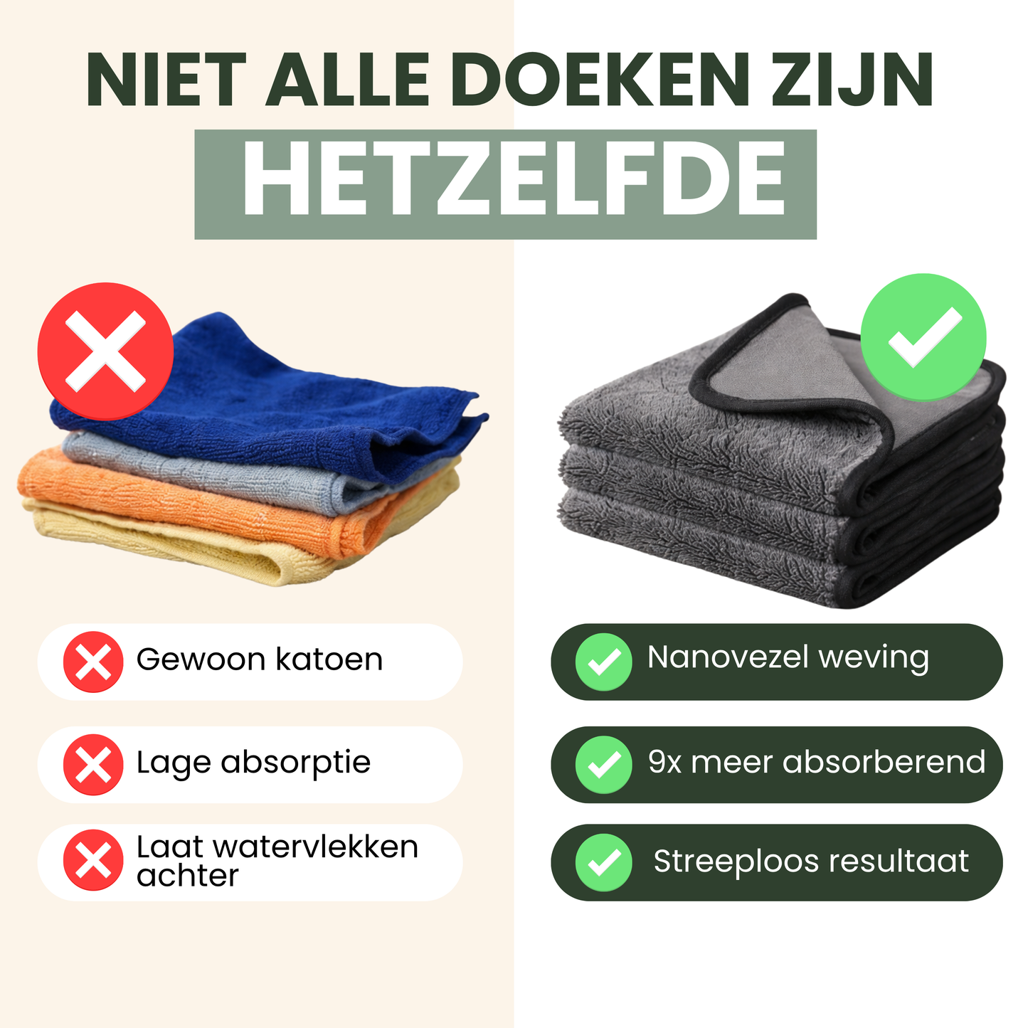 ShineWipe | High-density microvezeldoek
