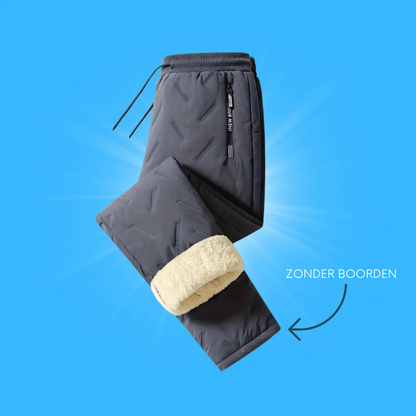 NordFleece ThermoBroek – Waterafstotend, Winddicht en Warm Gevoerd