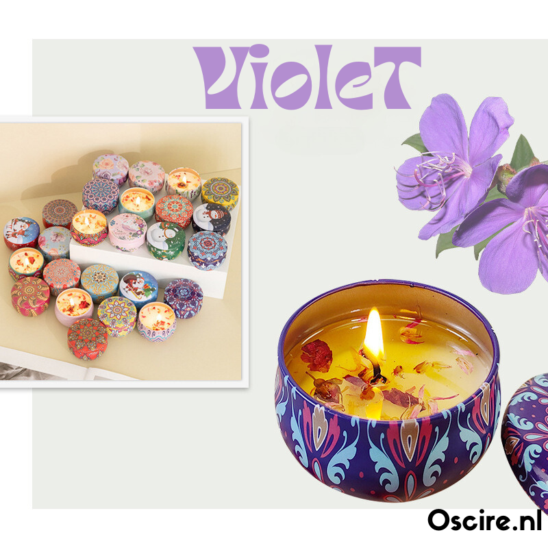 Geurkaars Cadeaubox | 4 Stuks