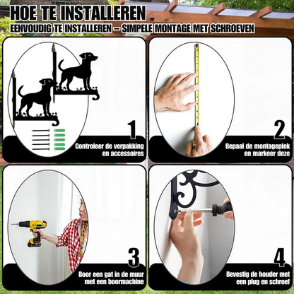Metalen hangbeugel – Jack Russellterriër