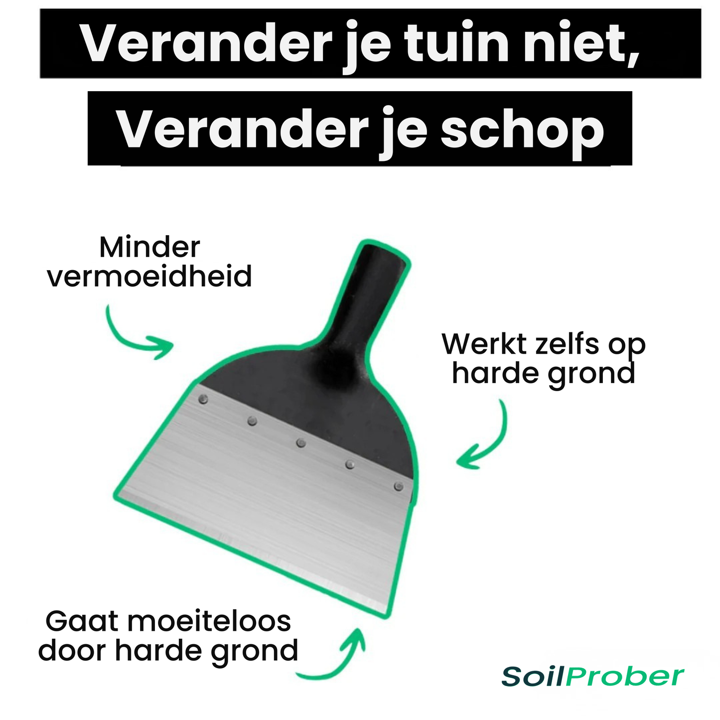 SoilProber | Multifunctionele tuinschep