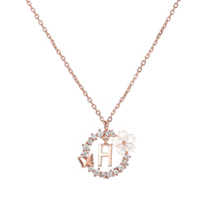 CharmGem | Sierlijke ketting met initiaal