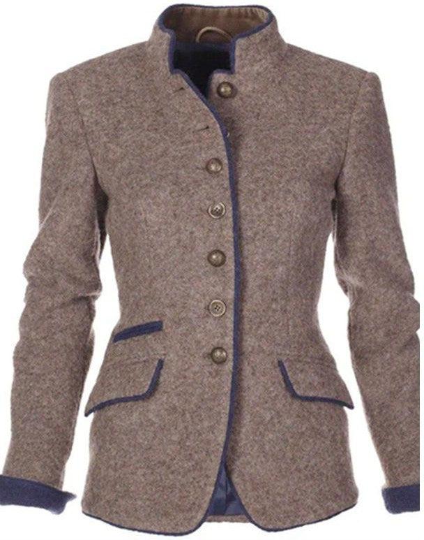 Aura | Elegante Jas met Lange Mouwen