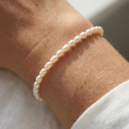 Armband van zoetwaterparels