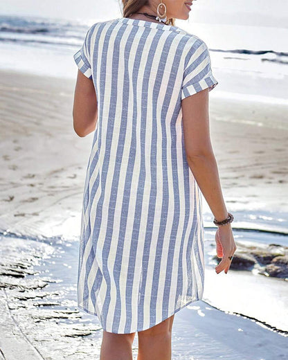 Dana | Gestreept Overjurk
