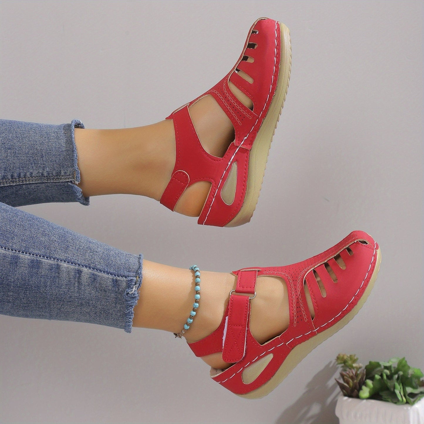 Leni – Comfortabele sandalen met een lichte verhoging