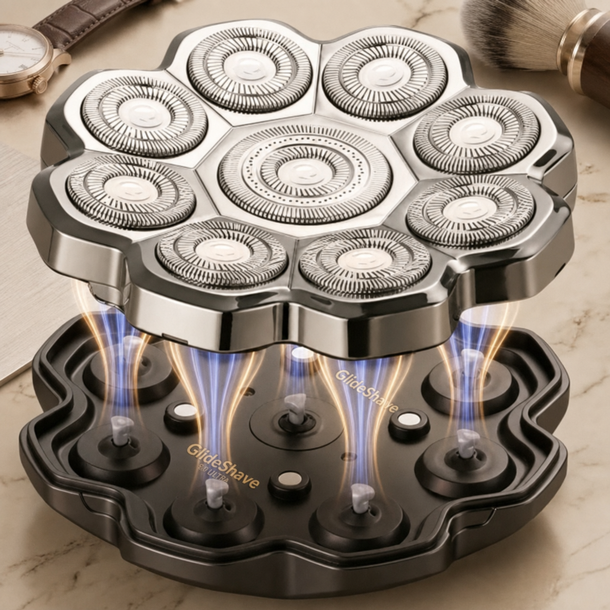 GlideShave | Comfortabel glad scheren van het hoofd zonder irritatie