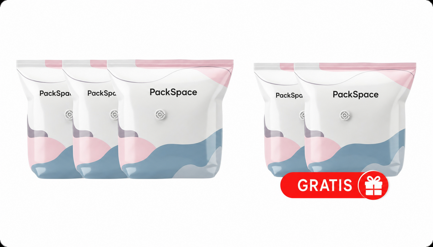 PackSpace | Zelfstaande vacuümzak