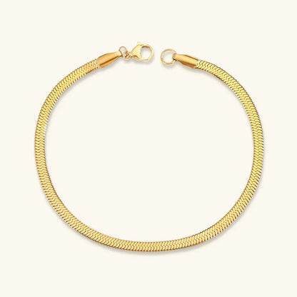 Vida Gold visgraatarmband