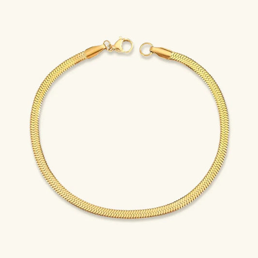 Vida Gold visgraatarmband