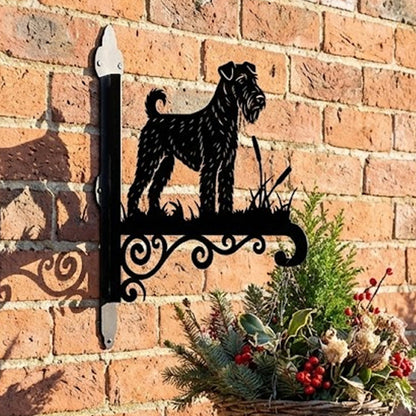 Metalen hangbeugel - Airedale terriër