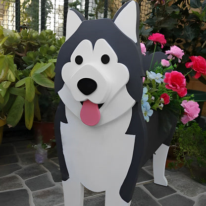 Bloempot - Alaska malamute