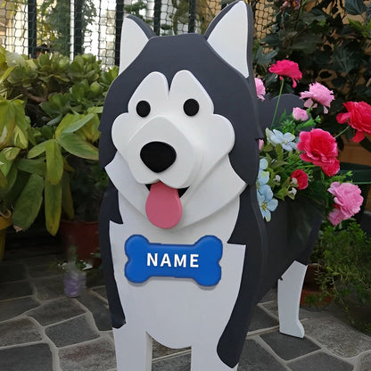Bloempot - Alaska malamute