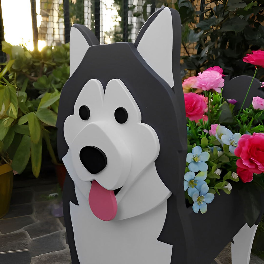 Bloempot - Alaska malamute
